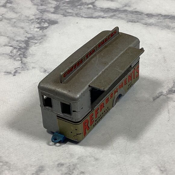 Vintage Lesney Mobile Canteen Refreshments Trailer #74 England - Picture 2 of 12